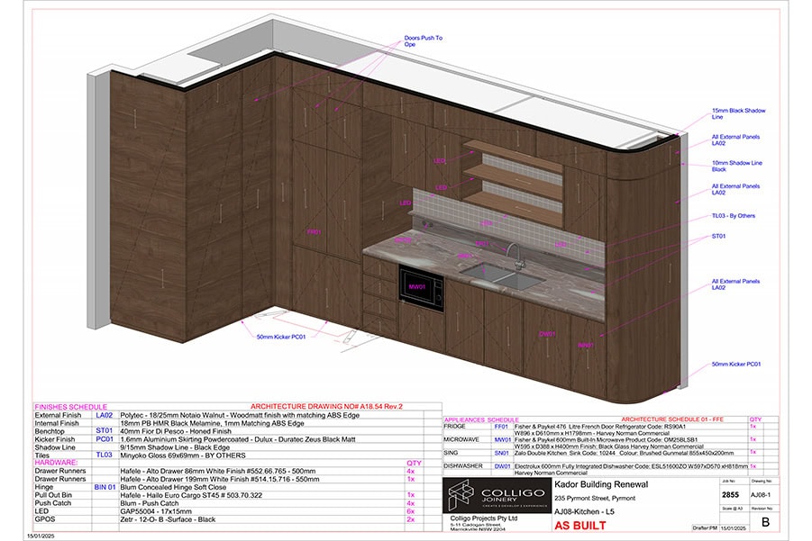 Drafting services for builders in action