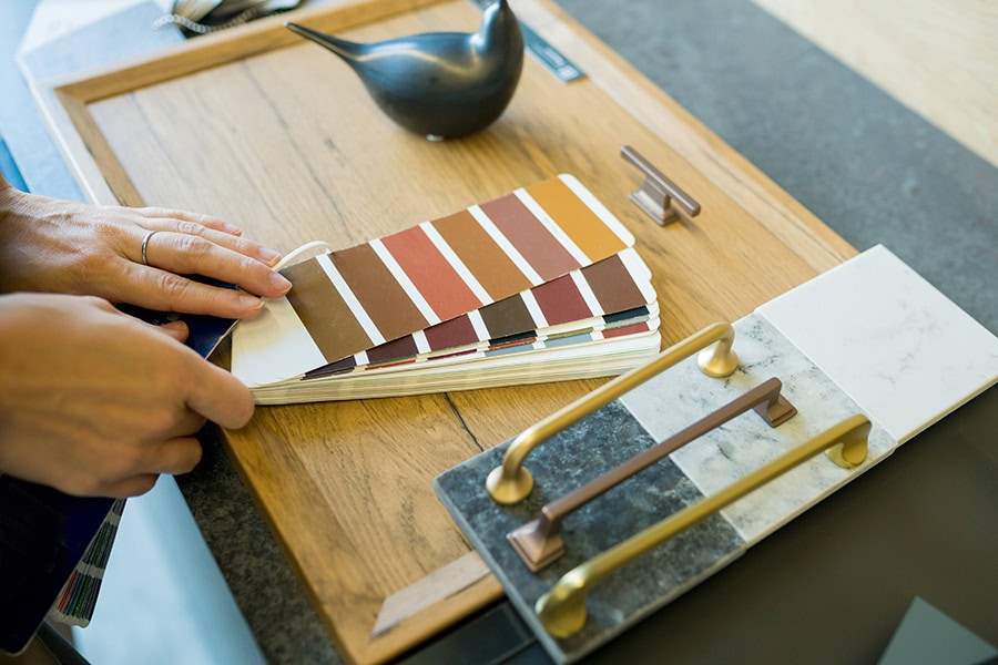 Finishes and Surfaces Examples for Cabinetry Drafting