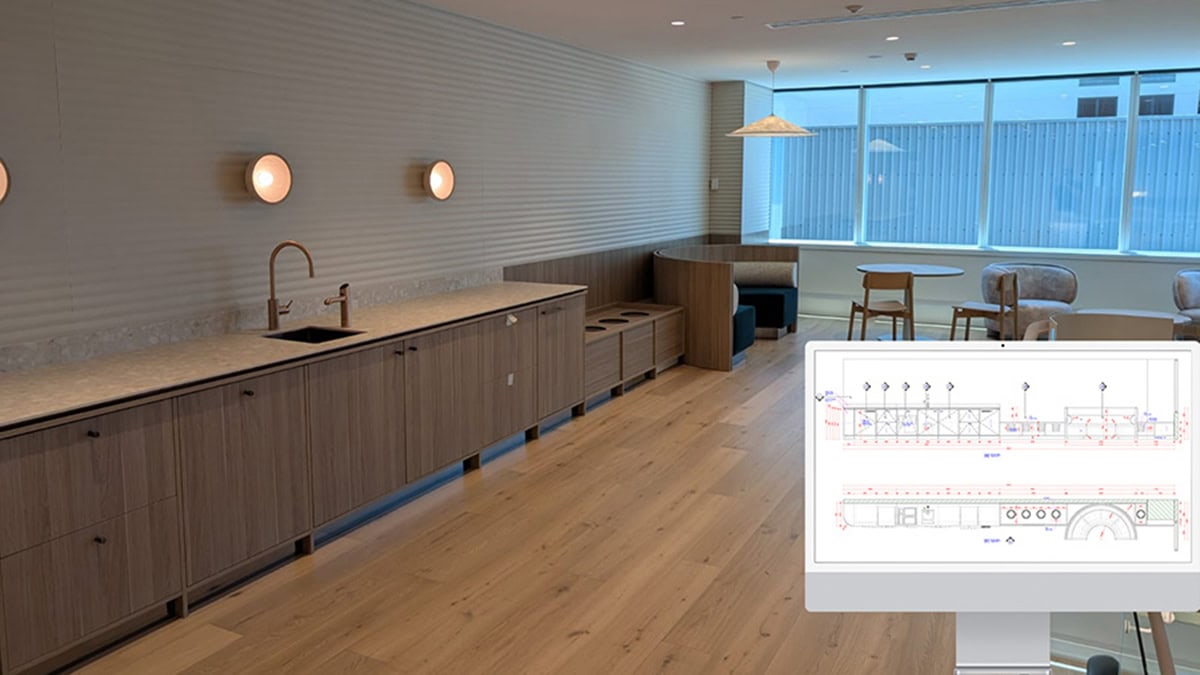 Cabinetry drafting for detailed production drawings
