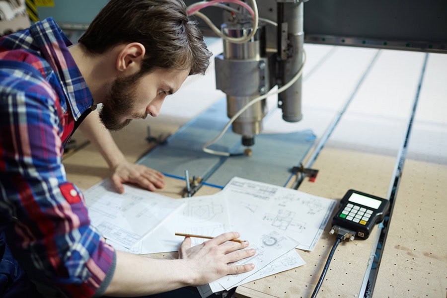 Production-Ready Drawings for CNC Manufacturing CNC manufacturing components from production-ready drafting drawings